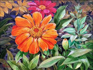 Zinnia Flower