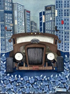 Blue Bloom Metropolis